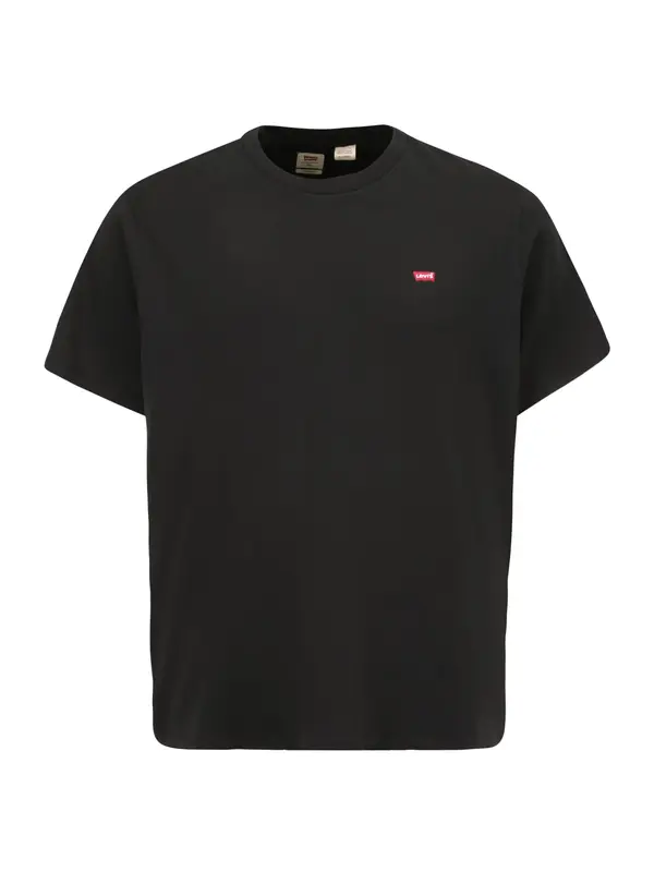 Levi's® Big & Tall Levi's® Big & Tall Majica 'Original Housemark Tee (Big & Tall)'  črna