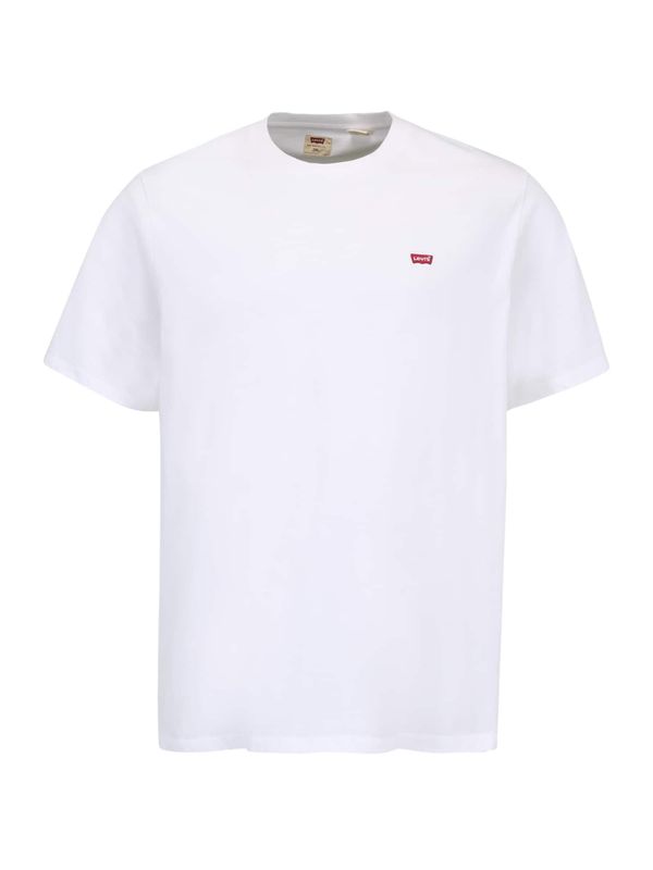 Levi's® Big & Tall Levi's® Big & Tall Majica 'Original Housemark Tee'  rdeča / bela