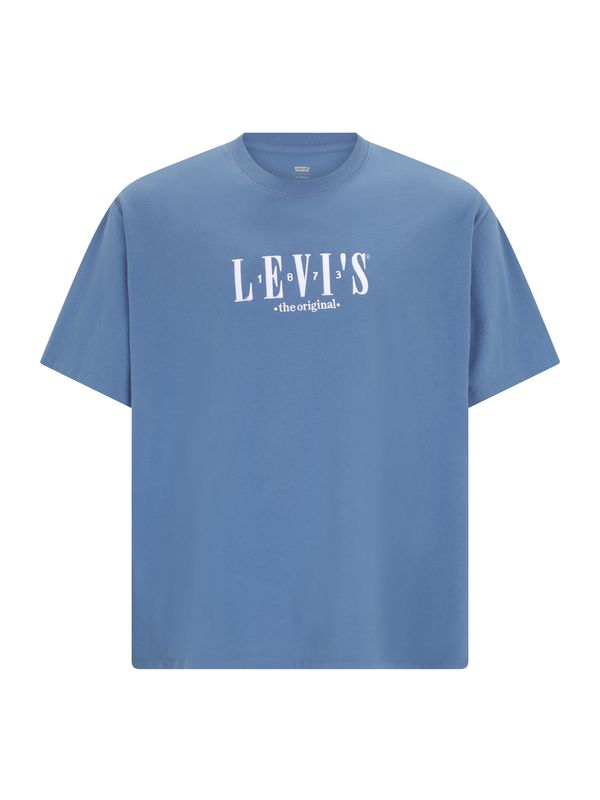 Levi's® Big & Tall Levi's® Big & Tall Majica  svetlo modra / bela