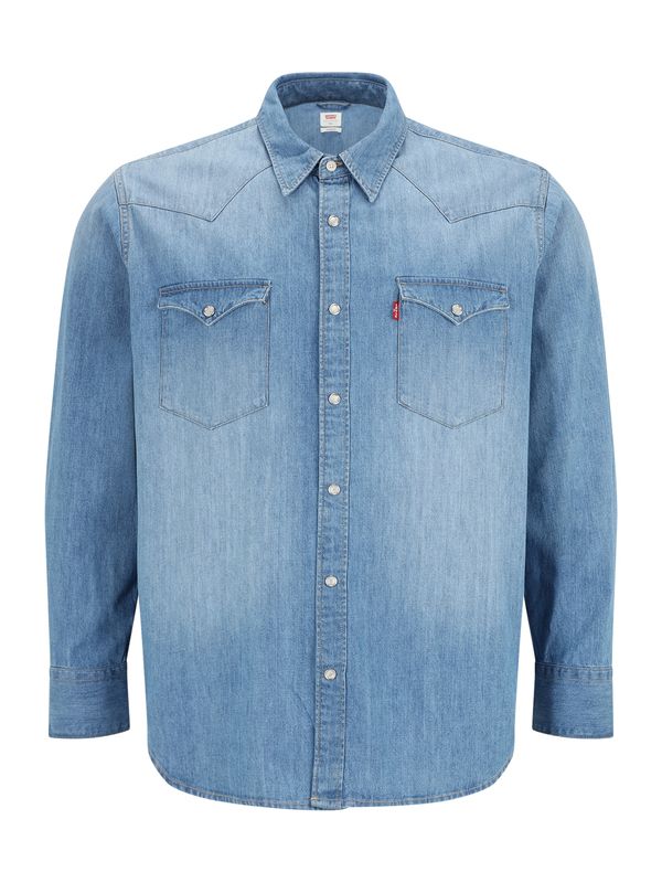 Levi's® Big & Tall Levi's® Big & Tall Srajca 'Big Barstow Western'  svetlo modra