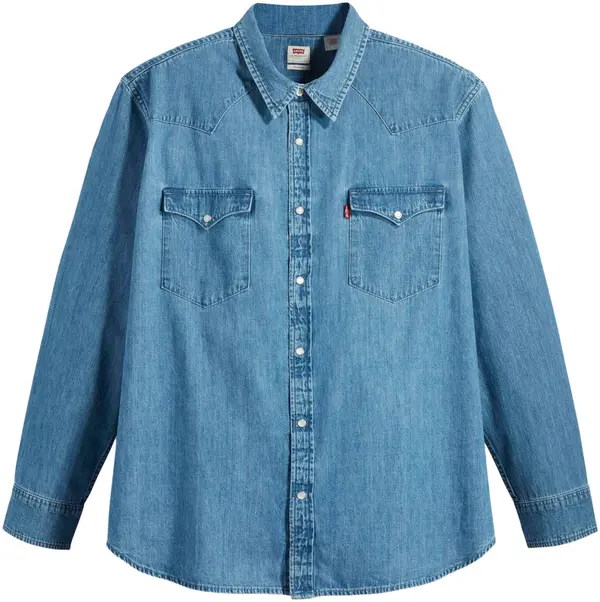 Levi's® Big & Tall Levi's® Big & Tall Srajca 'Classic Western Shirt (Big & Tall)'  moder denim