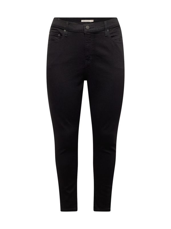 Levi's® Plus Levi's® Plus Kavbojke '721™ High Rise Skinny Jeans '  črna