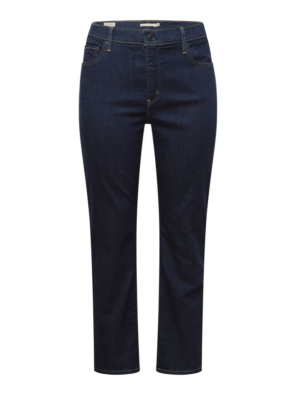 Levi's® Plus Levi's® Plus Kavbojke '724 PL HR Straight'  temno modra