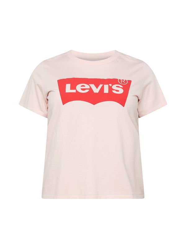 Levi's® Plus Levi's® Plus Majica 'PL Perfect Tee'  pastelno roza / rdeča