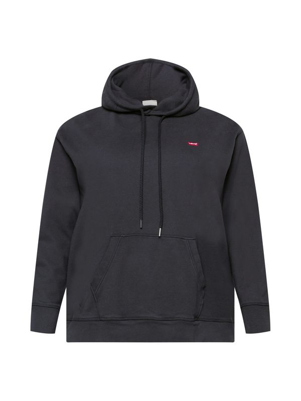 Levi's® Plus Levi's® Plus Majica 'Standard Hoodie'  rdeča / črna / bela