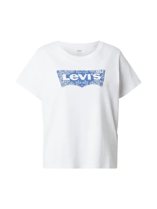 Levi's® Plus Levi's® Plus Majica 'THE PERFECT'  modra / bela