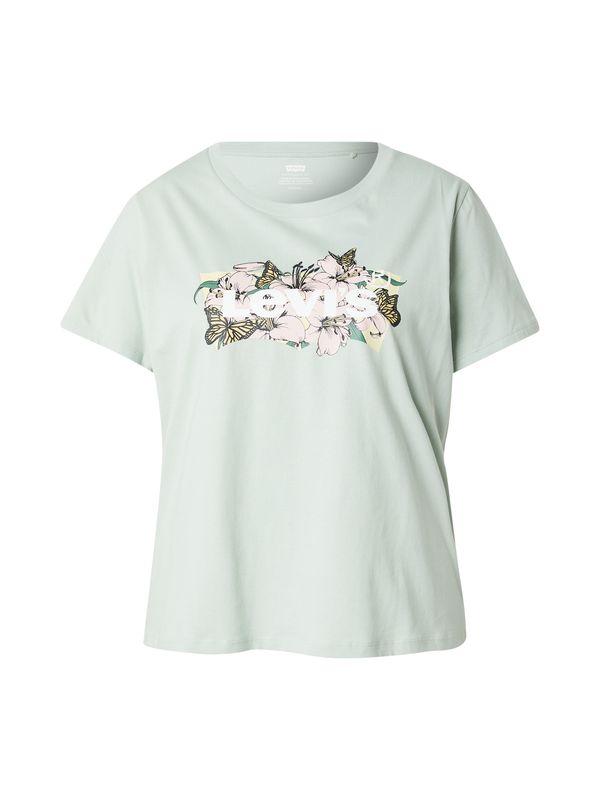 Levi's® Plus Levi's® Plus Majica 'The Perfect Tee'  rumena / meta / črna / bela