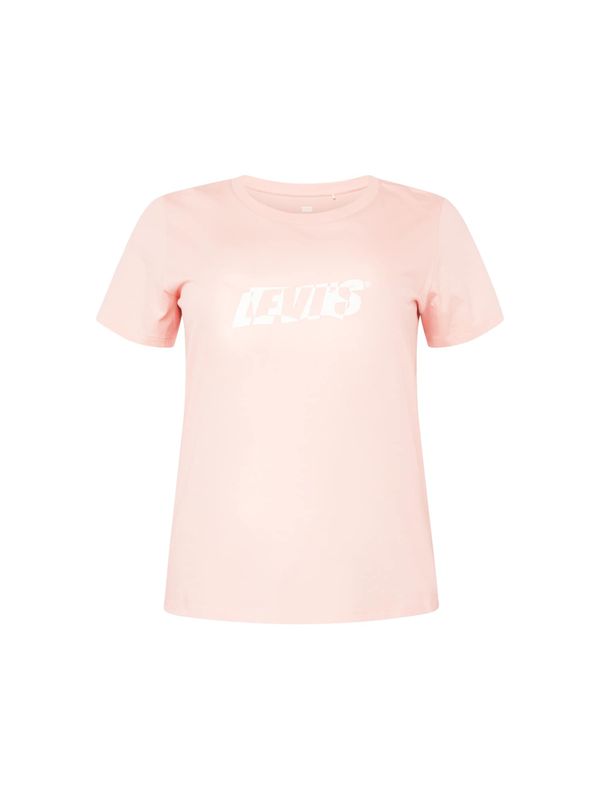 Levi's® Plus Levi's® Plus Majica 'The Perfect Tee'  svetlo roza / off-bela