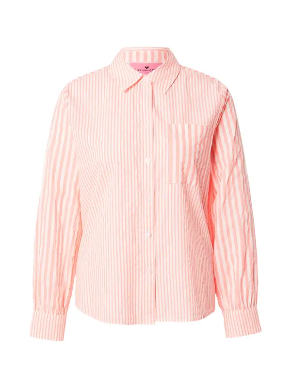 LIEBLINGSSTÜCK LIEBLINGSSTÜCK Bluza 'Ocean'  korala / bela