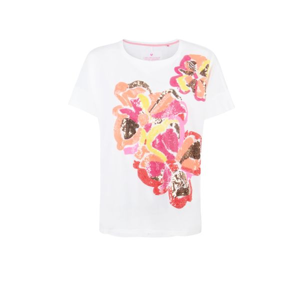 LIEBLINGSSTÜCK LIEBLINGSSTÜCK Majica 'Davy'  rumena / zlata / pitaja / bela