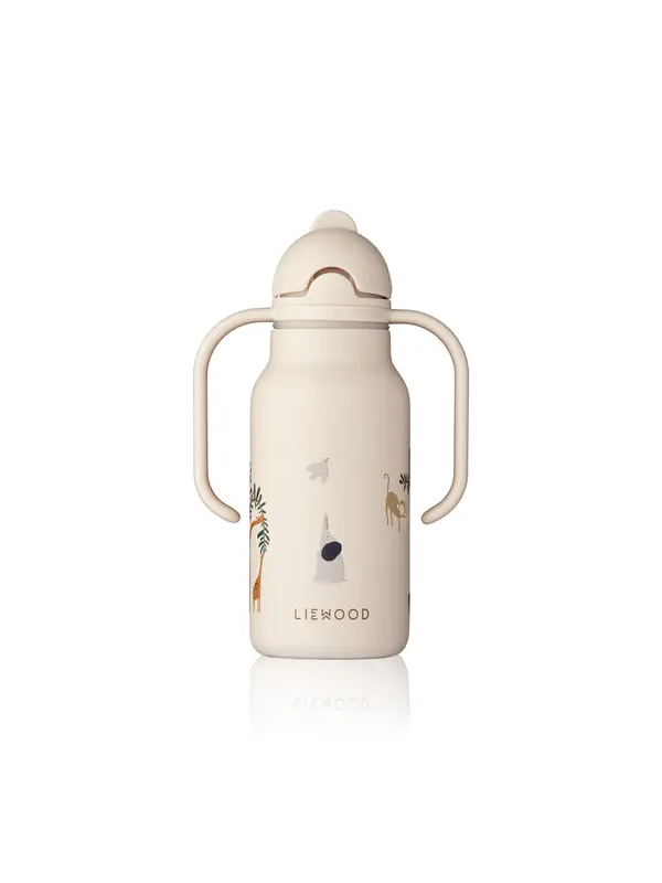 Liewood Liewood Izolirna posoda 'Kimmie 250 ml'  kremna / marine / rjava / siva
