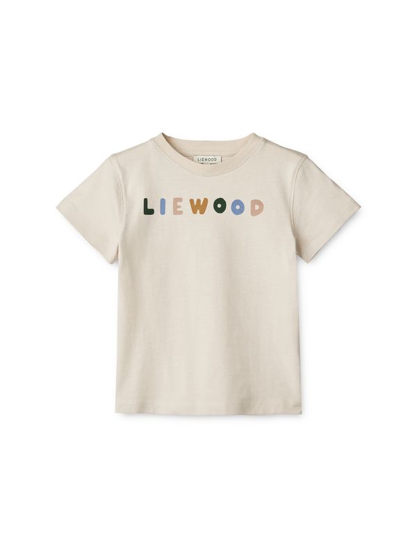 Liewood Liewood Majica  bež / modra / rjava / svetlo roza
