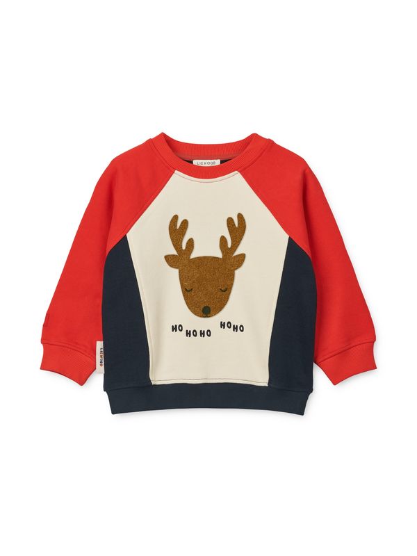 Liewood Liewood Majica  bež / mornarska / rjava / oranžna