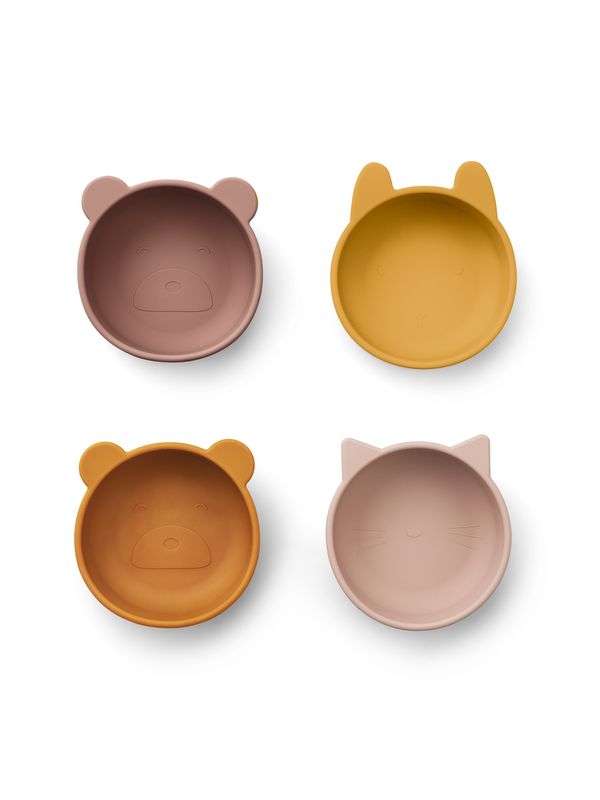 Liewood Liewood Skodelica 'Iggy'  med / žafran / staro roza / temno roza