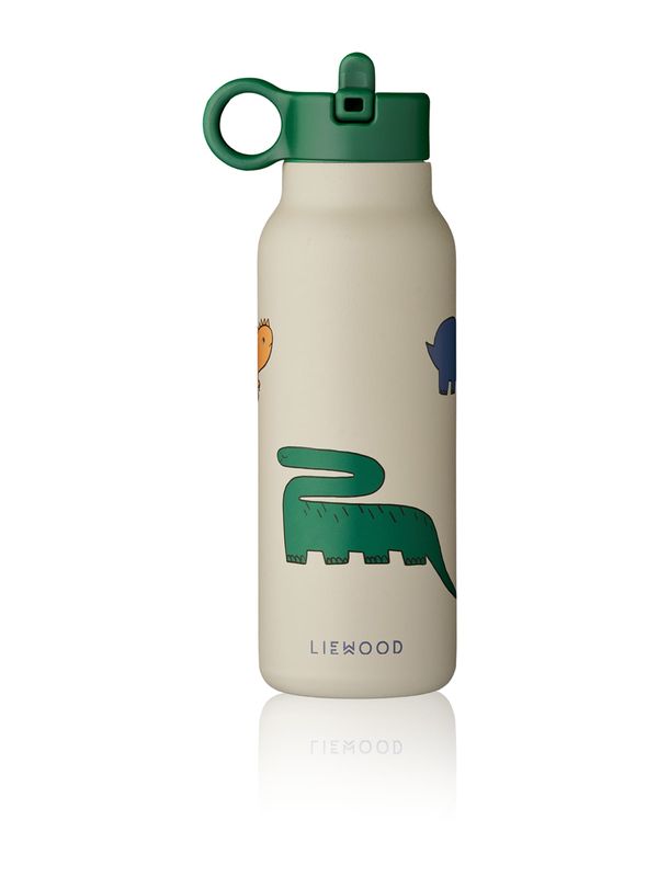 Liewood Liewood Steklenica za pijačo 'Falk'  svetlo bež / modra / temno zelena / črna