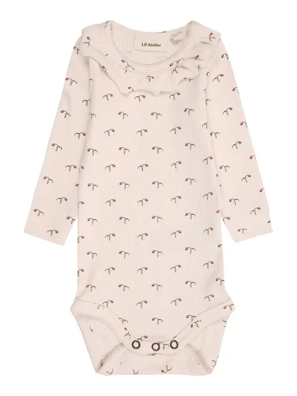 Lil'Atelier Lil'Atelier Pajac/bodi 'NBFGAGO'  siva / mauve / roza