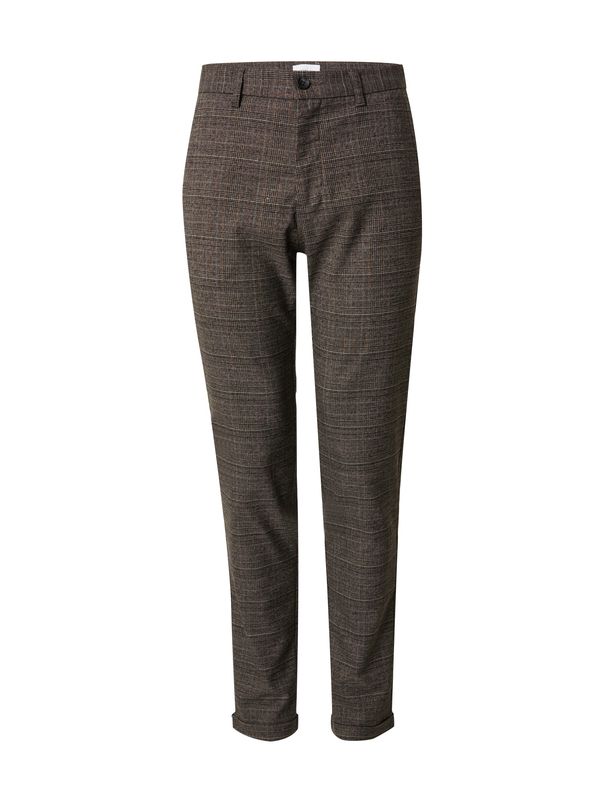 Lindbergh Lindbergh Chino hlače  rjava / siva