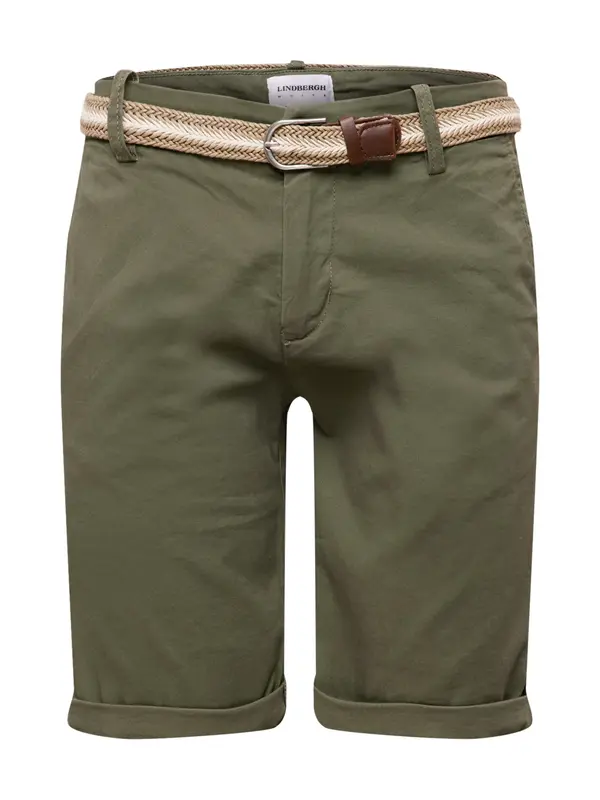 Lindbergh Lindbergh Chino hlače 'Superflex'  bež / rjava / oliva
