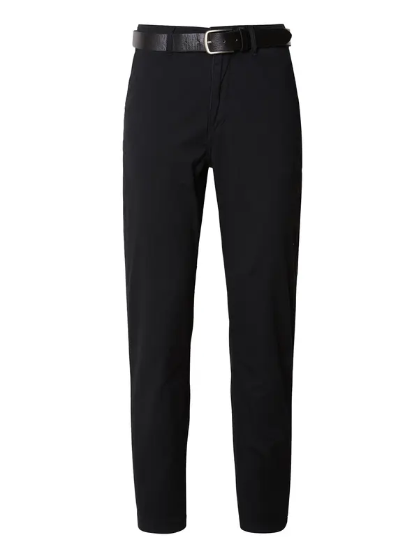 Lindbergh Lindbergh Chino hlače 'Superflex'  črna