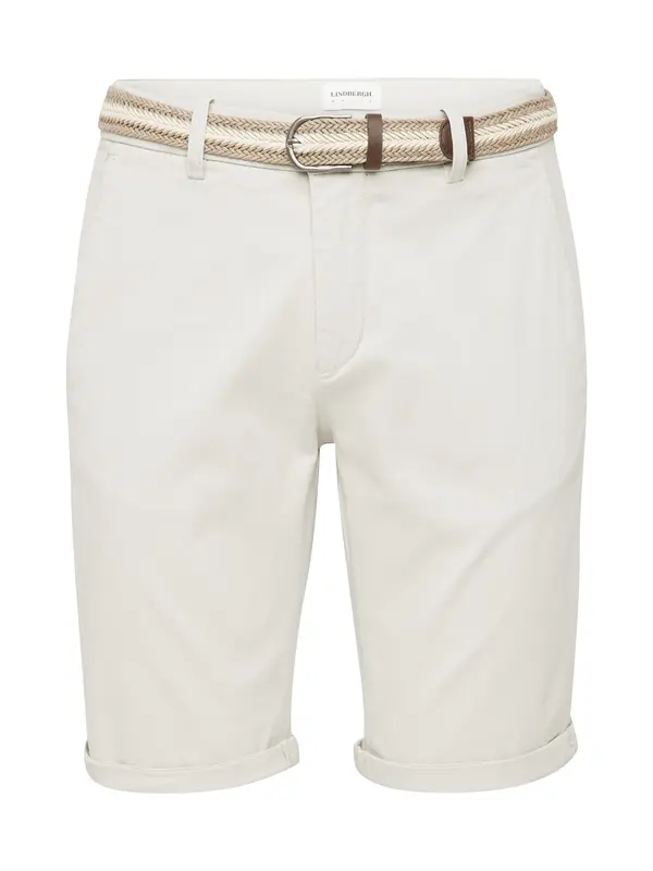 Lindbergh Lindbergh Chino hlače 'Superflex'  kremna