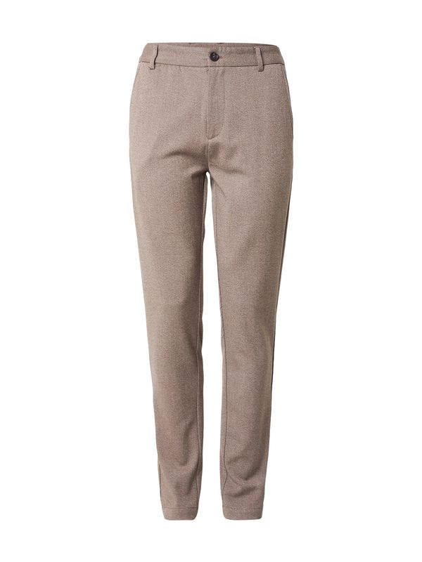 Lindbergh Lindbergh Chino hlače 'Superflex'  temno bež