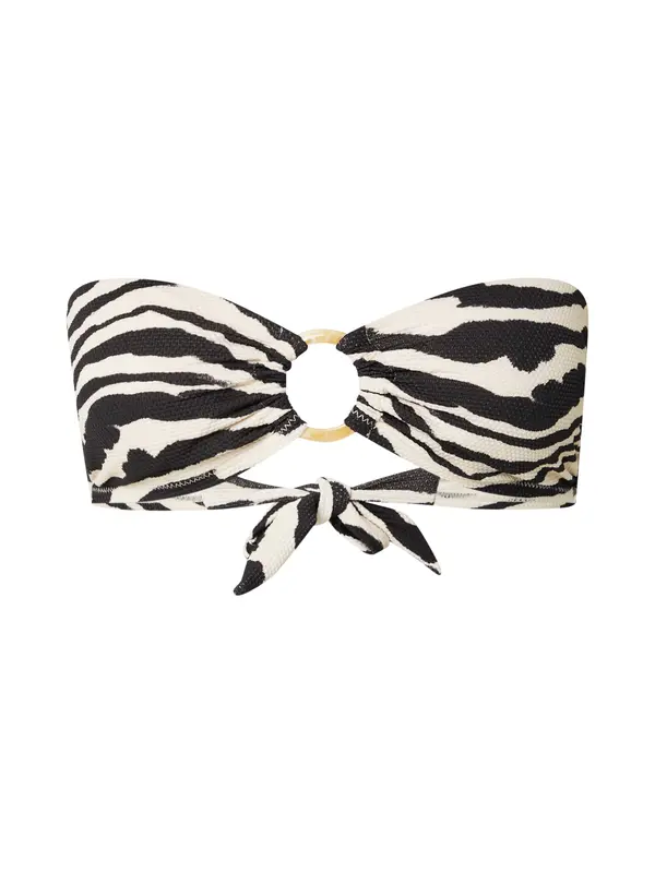 Lindex Lindex Bikini zgornji del  črna / bela