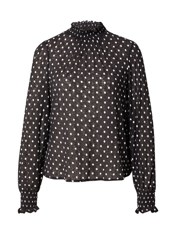 Lindex Lindex Bluza 'Lydia'  črna / bela