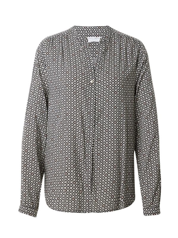 Lindex Lindex Bluza 'Molly'  pastelno roza / črna / naravno bela