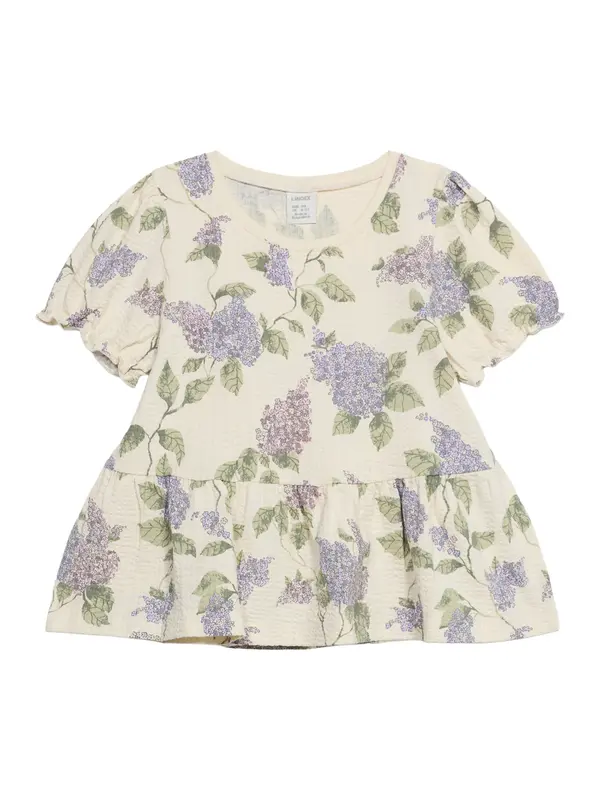 Lindex Lindex Bluza  zelena / kaki / sivka / bela