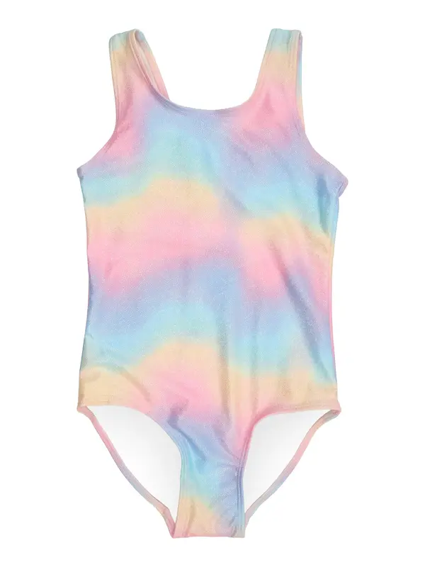 Lindex Lindex Enodelne kopalke  azur / lila / pastelno oranžna / svetlo roza