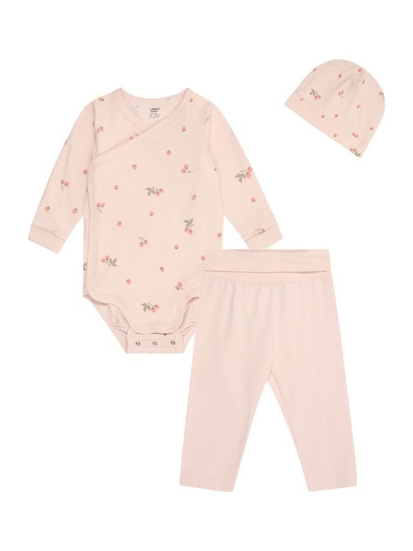 Lindex Lindex Komplet  svetlo zelena / puder / svetlo roza