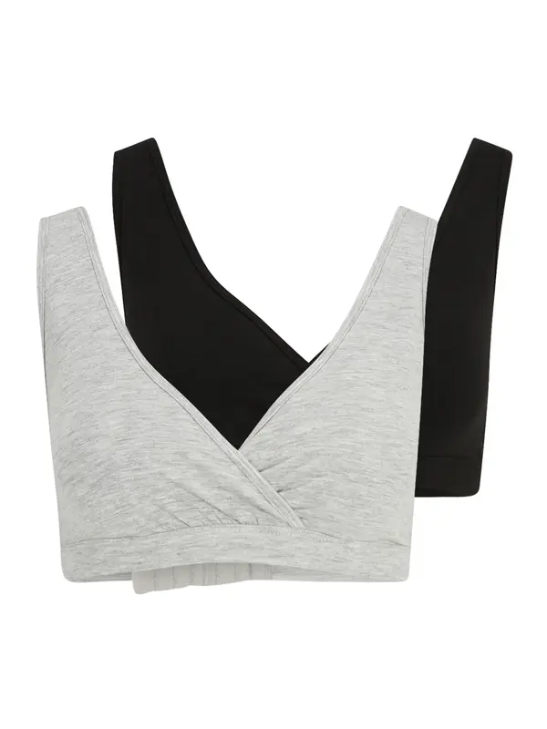 Lindex Maternity Lindex Maternity Nedrček  svetlo siva / črna