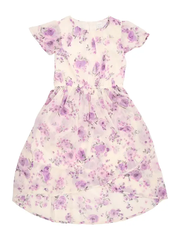 Lindex Lindex Obleka  oliva / lila / svetlo roza / volneno bela
