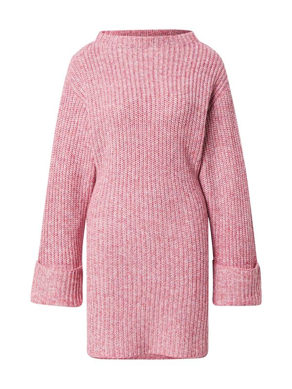 Lindex Lindex Pletena obleka 'Hanny'  pegasto roza