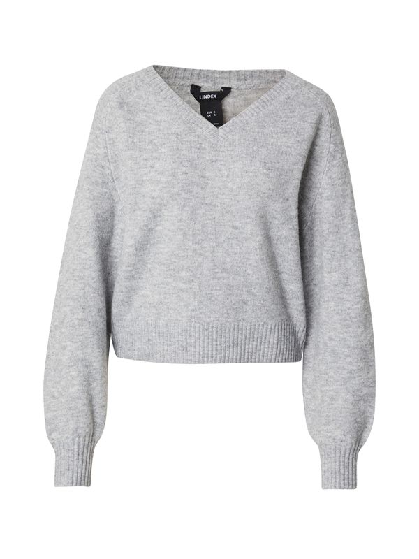 Lindex Lindex Pulover 'Derja'  svetlo siva