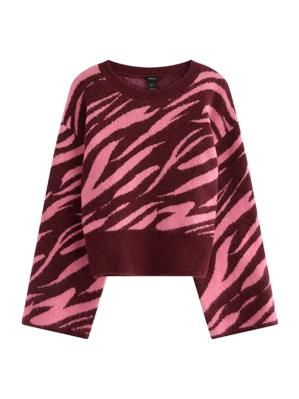 Lindex Lindex Pulover 'Hermina'  svetlo roza / burgund
