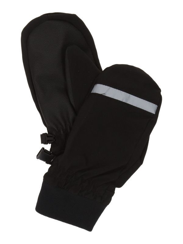 Lindex Lindex Rokavice  črna / srebrna