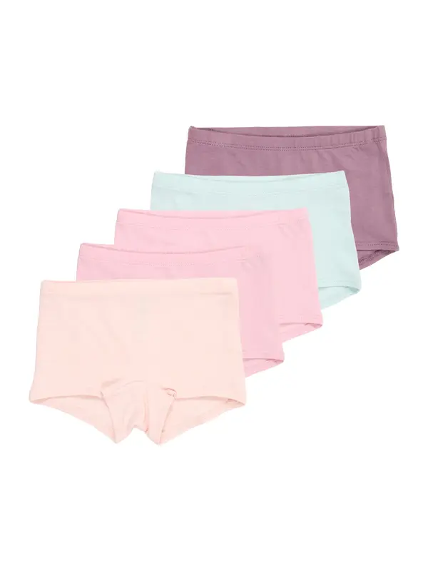 Lindex Lindex Spodnjice  pastelno modra / mauve / puder / svetlo roza
