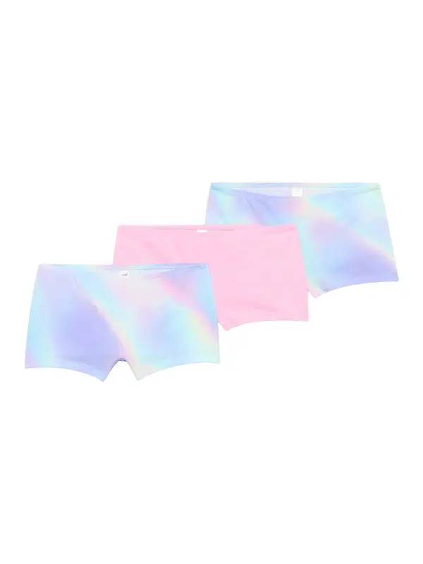 Lindex Lindex Spodnjice 'Rainbow'  nebeško modra / svetlo rumena / sivka / roza