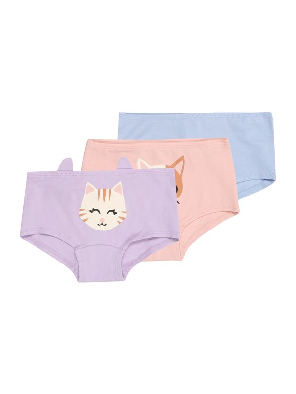 Lindex Lindex Spodnjice  svetlo bež / svetlo modra / sivka / rosé