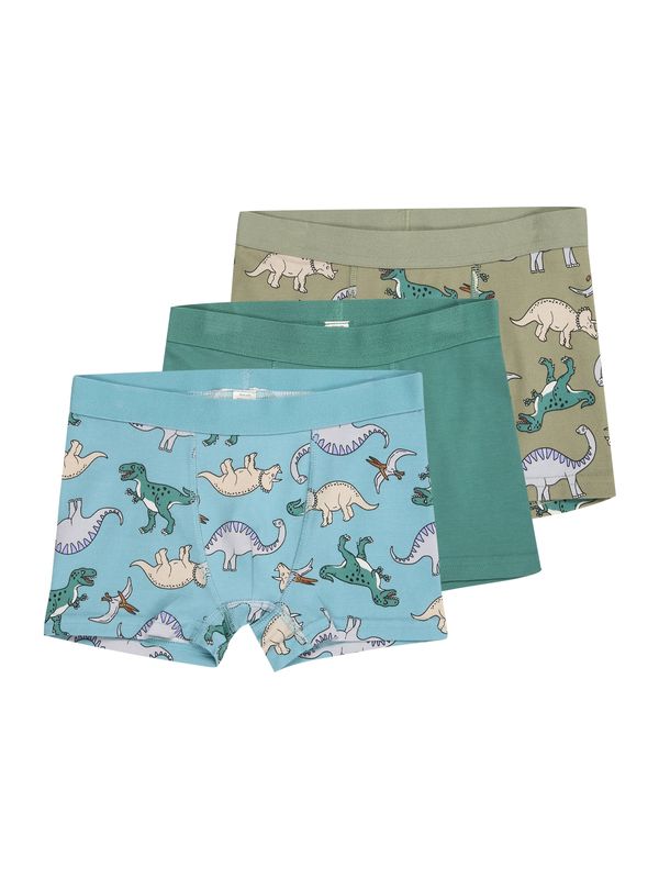 Lindex Lindex Spodnjice  turkizna / svetlo modra / oliva / črna / bela