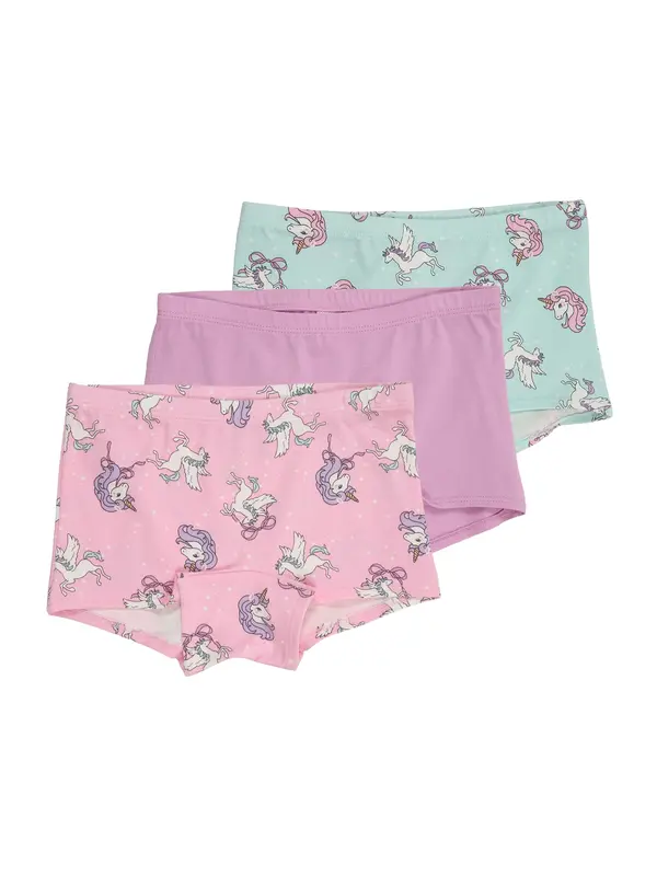 Lindex Lindex Spodnjice 'Unicorns And Bows'  meta / roza / roza