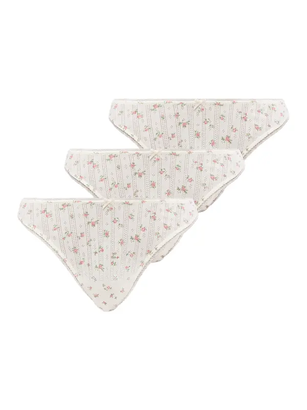 Lindex Lindex Tangice  zelena / roza / off-bela