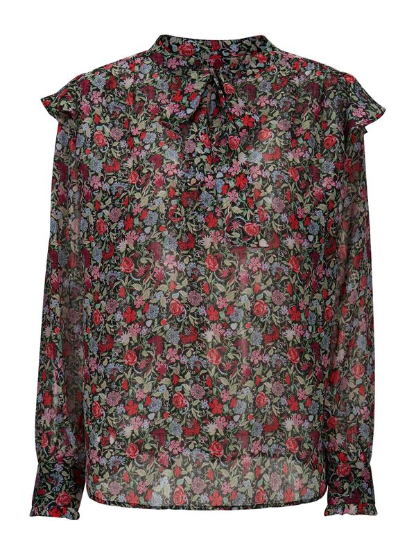 Linea Tesini by heine Linea Tesini by heine Bluza  svetlo modra / kaki / krvavo rdeča / črna