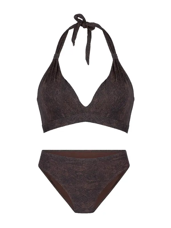 LingaDore LingaDore Bikini  čokolada / črna