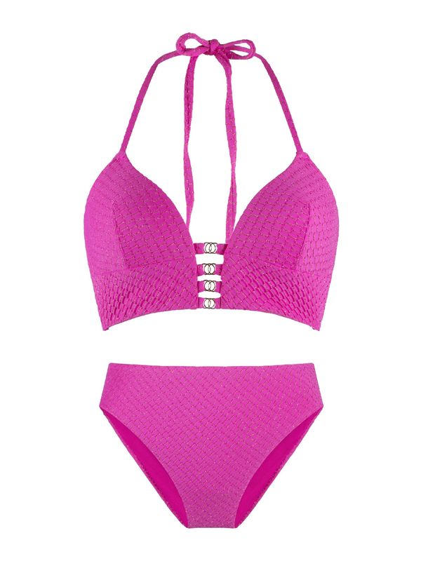 LingaDore LingaDore Bikini  svetlo roza / srebrna