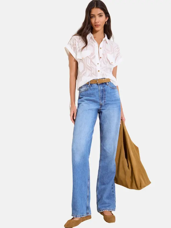 Lipsy Lipsy Bluza  bela