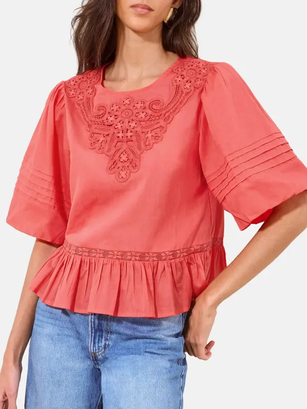 Lipsy Lipsy Bluza  malina