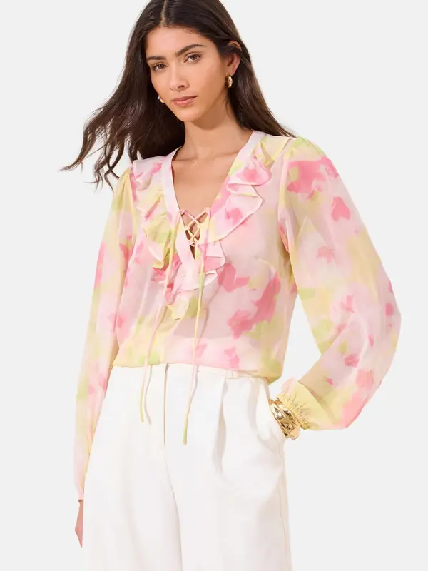 Lipsy Lipsy Bluza  mešane barve