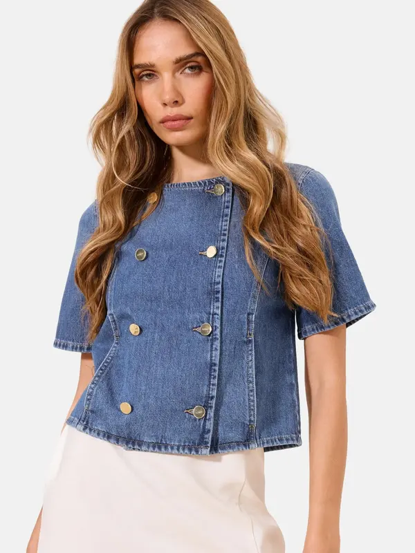 Lipsy Lipsy Bluza  moder denim